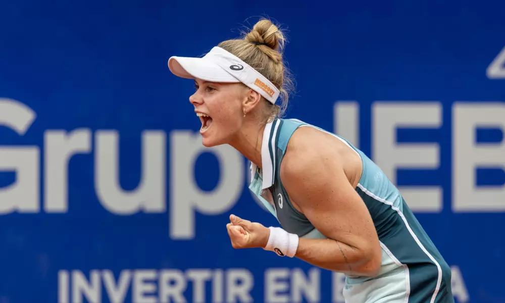 Laura Pigossi durante disputa do WTA 125K de Buenos Aires
