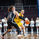 Marcelinho Huertas, do Tenerife, em partida contra o VEF Riga na Champions League de basquete masculino