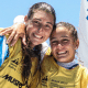 Gabriela Vassel e Joana Gonçalves comemoram o ouro no Mundial da Juventude de vela