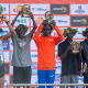 Pódio masculino da corrida de são silvestre