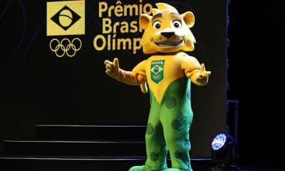 Na imagem, Ginga na cerimônia do Prêmio Brasil Olímpico de 2022.