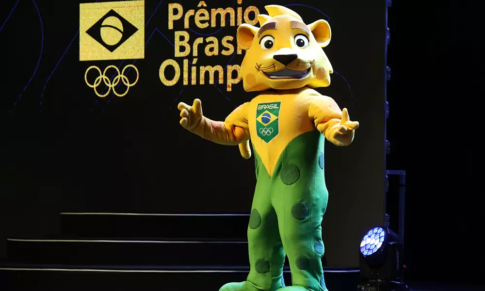 Na imagem, Ginga na cerimônia do Prêmio Brasil Olímpico de 2022.