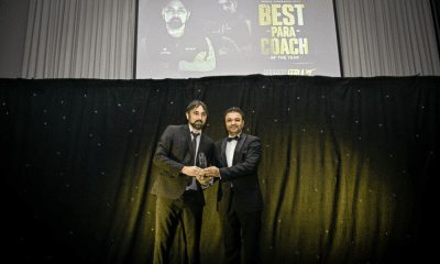 Rodrigo Ferla recebe premiação de melhor treinador de parataekwondo do mundo pela World Taekwondo