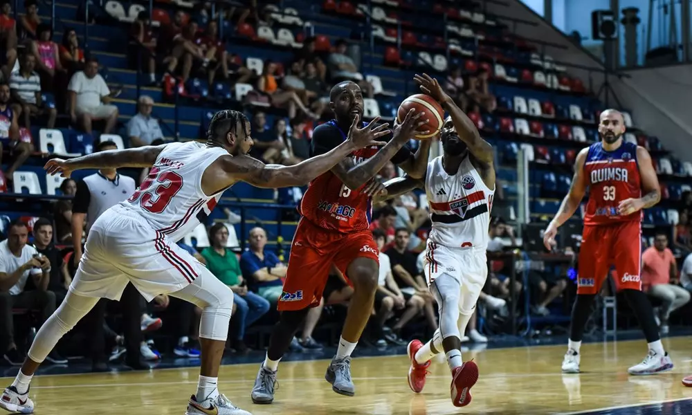 São Paulo e Quimsa se enfrentam na Champions League das Américas de basquete masculino