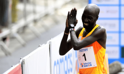 Timothy Kiplagat na reta final da São Silvestre 2023