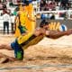 André George semifinal finals de vôlei de praia doha contra mol e sørum da noruega 2023 23 e vencem cherif e ahmed catar no bronze