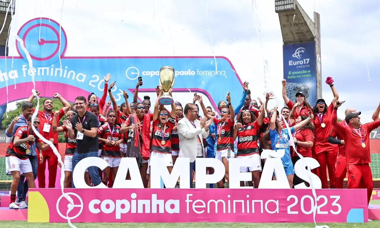 Flamengo campeão Botafogo Copinha Feminina, primeira edição do importante torneio de base do futebol brasileiro (Alexandre Battibugli/Agência Paulistão) tabela copinha feminina futebol