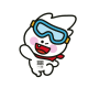 Mascote dos Jogos Olímpicos de Inverno da Juventude Gangwon-2024; Brasil garantiu duas vagas extras no esqui cross-country