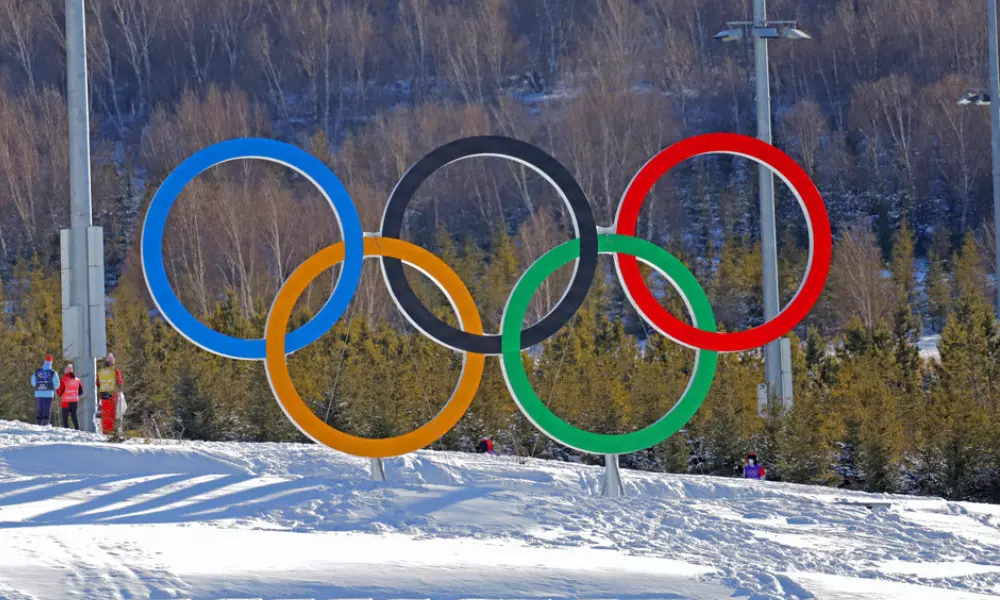 Aros olímpicos nos Jogos Olímpicos de Inverno da Juventude Gangwon-2024