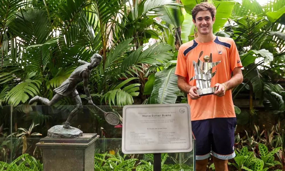 Gustavo Heide vence Gilbert Klier júnior na final do Copa Maria Esther Bueno e garante vaga no Rio Open de tênis