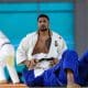 Leo Gonçalves nos jogos pan-americanos de santiago. No GRand Slam de Tóquio ele chegou às oitavas e segue firme na corrida olímpica contra Rafael Buzacarini nos 100kg. Rafael Silva e Ketleyn Quadros também buscam vaga