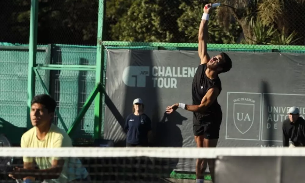 Mateus Alves Matias Soto tênis masculino duplas, que disputaram o Challenger de Antofagasta