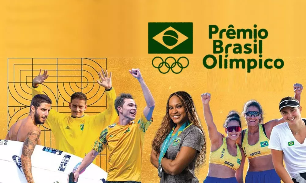 Prêmio Brasil Olímpico PBO 2023 Rebeca Andrade Duda Ana Patrícia Hugo Calderano Beatriz Haddad Maia Marcus D'Almeida filipe toledo atleta do ano atleta da torcida