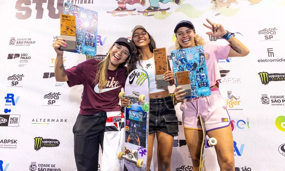 Rayssa Leal Pâmela Rosa Gabi Mazetto stu são paulo skate street feminno