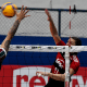 Roni, do Sesc Flamengo, ataca sobre o bloqueio do Fluminense em clássico na Superliga Feminina de vôlei