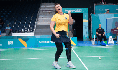 Adriane Ávila vibra com nova vitória no Internacional do Egito de parabadminton; assim como Auricelia Evangelista