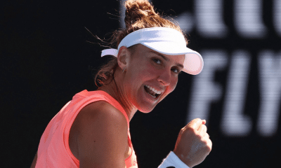 Bia Haddad cerra os punhos e vibra com classificação no Australian Open