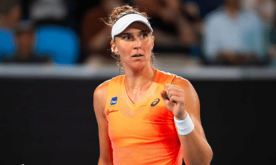 Bia Haddad vibra com vitória ao lado de Taylor Townsend no Australian Open
