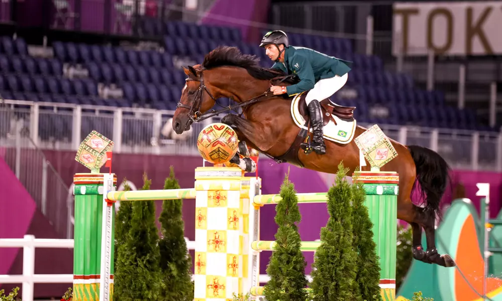 Yuri Mansur é vice no GP5* Longines Basel na Suíça (Luis Ruas / CBH)