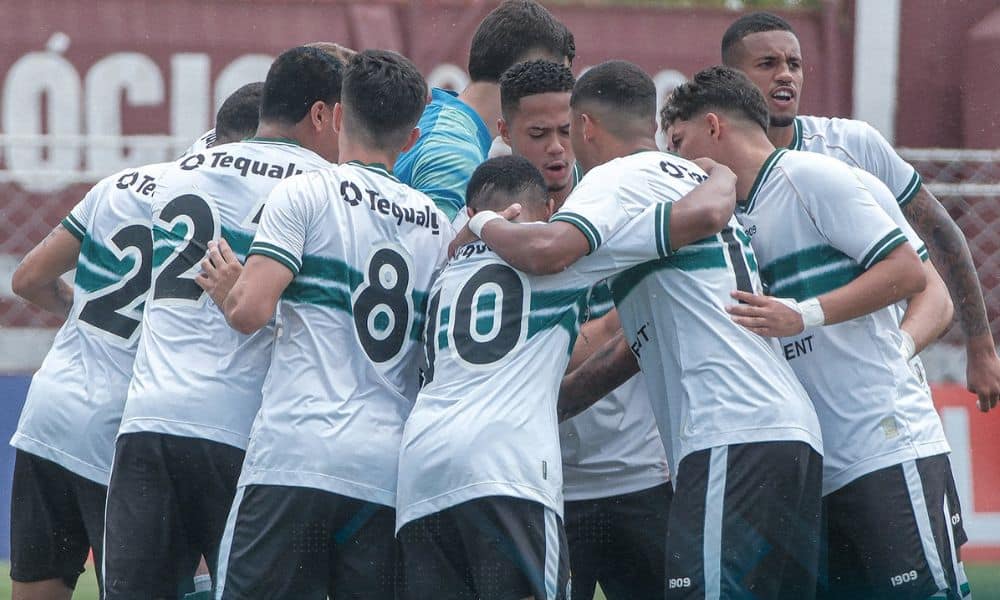 Partida entre Coritiba e Juventus, válida pela terceira fase da Copinha (Reprodução/Twitter/@Coritiba)