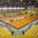 Ginásio Jardim Silveira, em Barueri, casa do Brasil no jogo das Eliminatórias da AmeriCup 2025 (Divulgação/CBB)