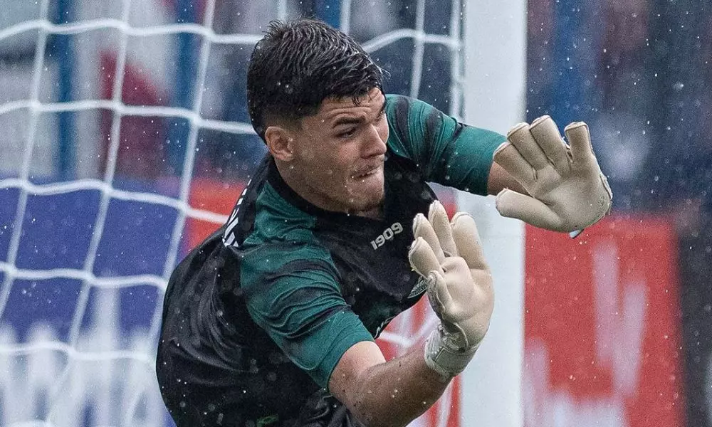 Goleiro Pedro Morisco, destaque do Coritiba na Copinha (Reprodução/Twitter/@Copinha)