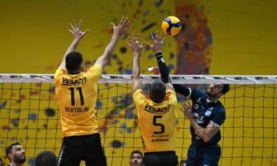 Confronto entre Guarulhos e Minas, válido pela Copa Brasil de vôlei masculino (Duda Bairros/Vôlei Guarulhos)