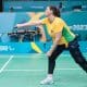 Brasileira Adriane Ávila em ação no Parapan de Santiago-2023 (Foto: Saulo Cruz/CPB)