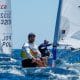 Bruno Fontes, brasileiro em ação no Mundial de Laser e classificado para Paris-2024 (Foto: Down Under Sail)