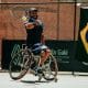 Daniel Rodrigues, representante do Brasil no torneio de tênis em cadeira de rodas do Rio Open (Sara Hawak/FPtenis)