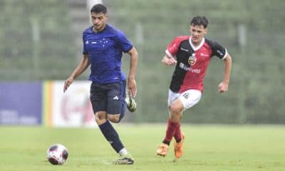 Confronto entre Cruzeiro e Capital-TO, válido pela primeira rodada da Copinha (Reprodução/Twitter/@Cruzeiro)
