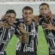 Comemoração dos jogadores do Atlético-MG na Copinha (Bruno Sousa/Atlético-MG)