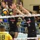 Confronto entre Sesi Bauru e Vedacit Guarulhos, válido pela Superliga Masculina (Foto: Mauro Horita)