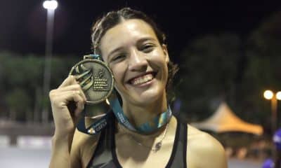 Duda, atleta do salto em altura, destaque nacional na prova e que estará presente no Desafio CBAt (Foto: Carol Coelho/CBAt)