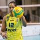 Brasileira Ana Cristina, destaque na vitória do Fenerbahçe pela Champions League (Reprodução/Twitter/@FBvoleybol)