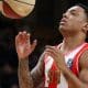 Brasileiro Yago Mateus, atleta do Estrela Vermelha na EuroLeague (Reprodução/Twitter/@kkcrvenazvezda)
