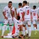 Comemoração dos jogadores do Ituano na vitória sobre o Fluminense pela Copinha (Foto: Miguel Schincariol)