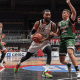 Devon Scott partindo para bandeja en jogo Flamengo x União Corinthians pelo NBB