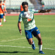 Endrick chutando bola durante treino para o Pré-Olímpico de futebol masculino; Brasil tenta vaga para Paris-2024; saiba onde ver ao vivo