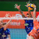 Sada Cruzeiro e Monte Carmelo durante partida da Superliga de vôlei masculino ao vivo