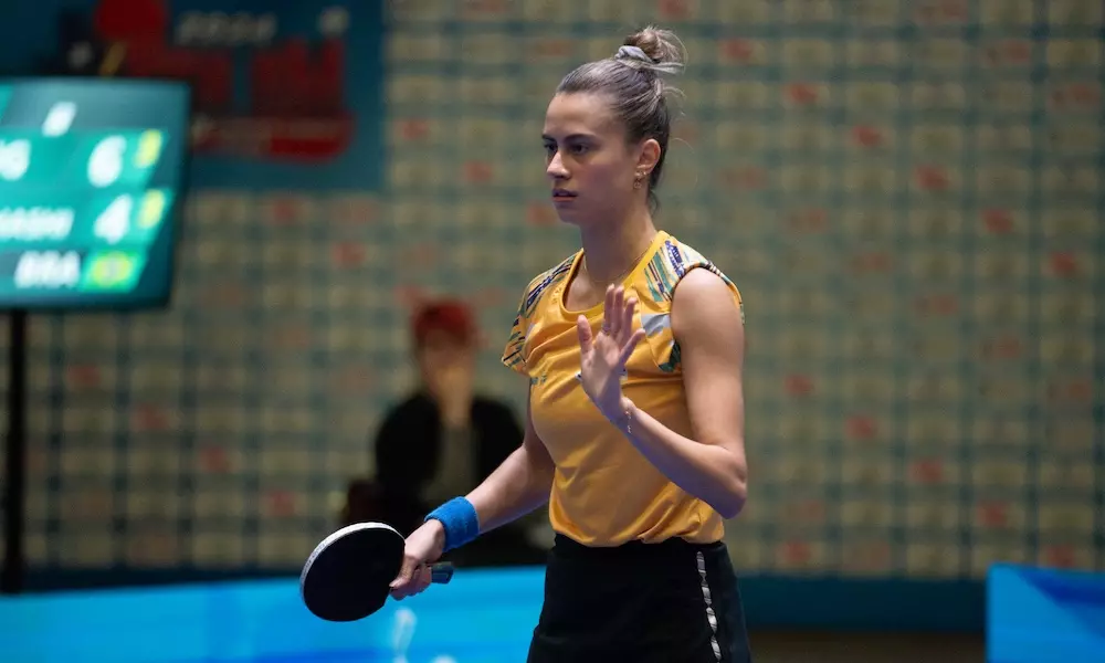 Bruna Takahashi Copa pan americana tênis de mesa