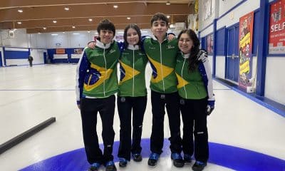 Equipe do Brasil no curling dos Jogos Olímpicos de Inverno da Juventude de Gangwon-2024