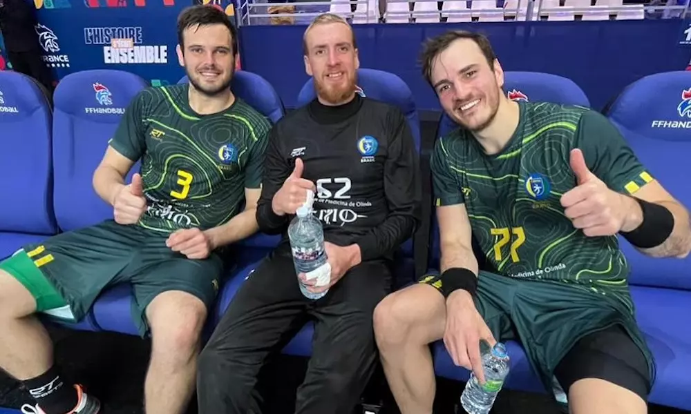 handebol feminino contra bahrein vinicios carvalho panda foi destaque torneio da frança antes do pré-olímpico