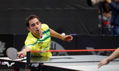 Hugo Calderano vence Kang Dongsoo no WTT Star Contender Goa