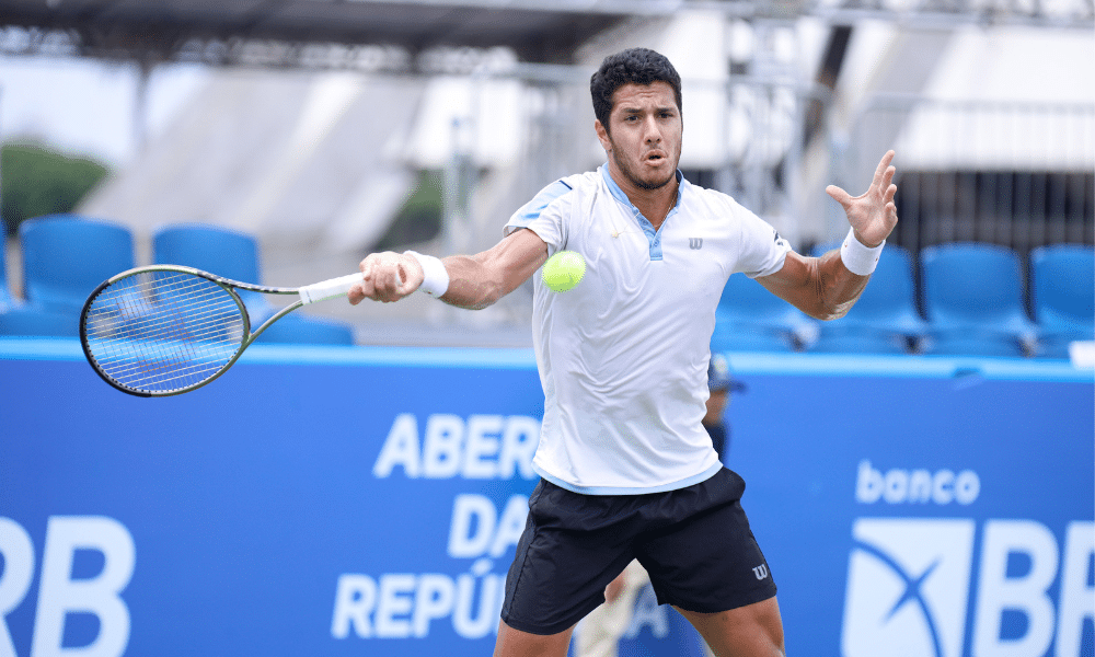 Mateus Alves jogando no Challenger de Buenos Aires, Challenger de Zug Challenger de Antofagasta