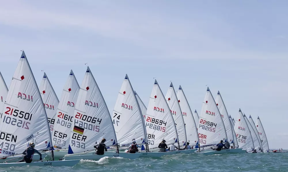Mundial de Laser Radial ILCA-6 vela Gabriella kidd mar del plata vaga olímpica