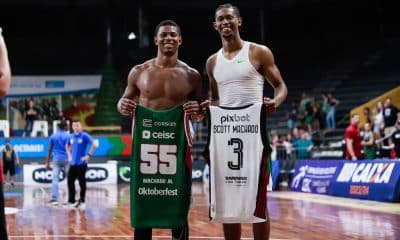 Scott Machado é cestinha do Flamengo em vitória do União Corinthians e enfrenta o irmão Machado Jr. pela NBB Basquete brasil