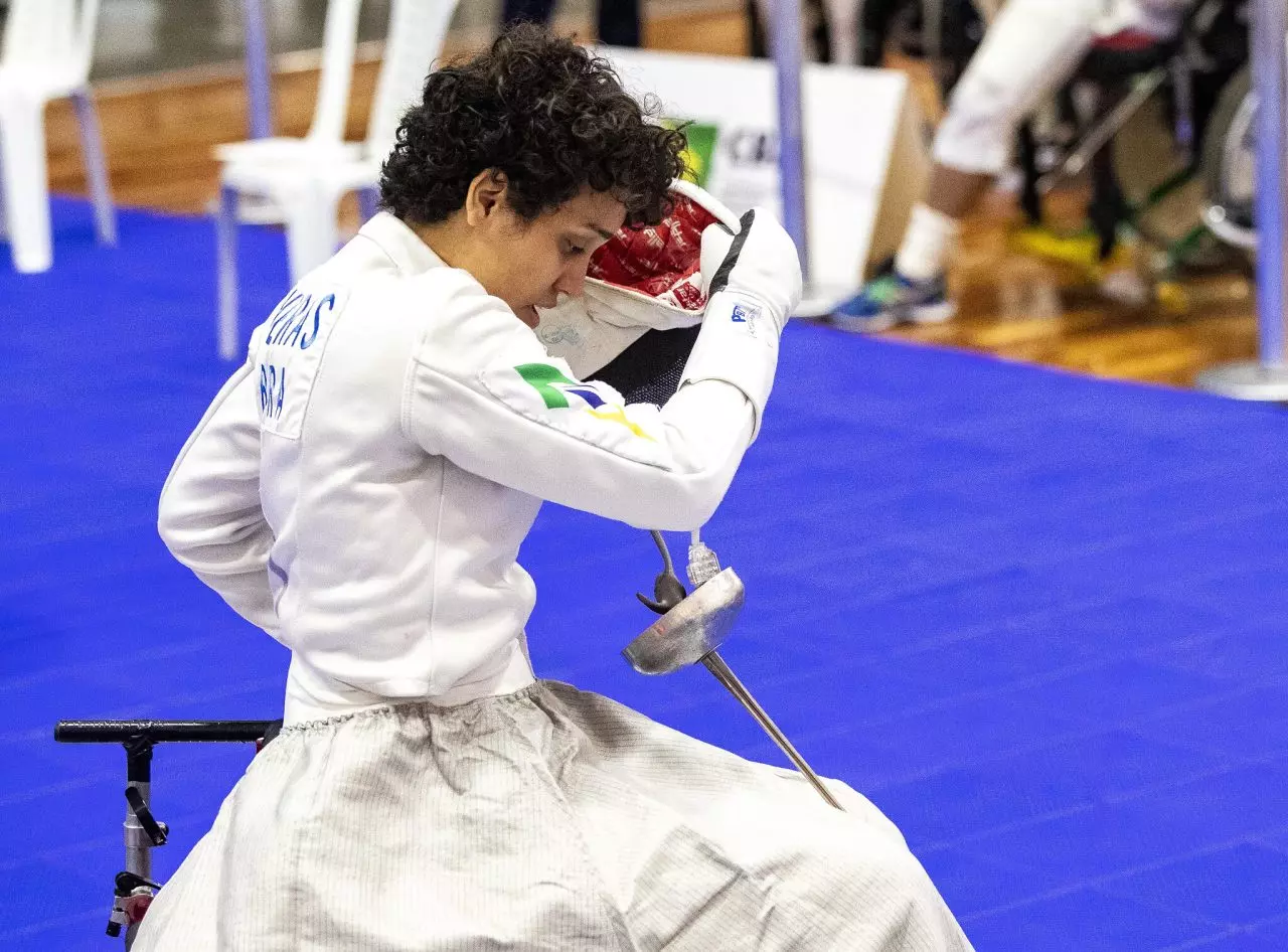 Rayssa Veras na Copa do Mundo de Paraesgrima