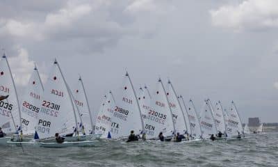 gabriella kidd disputa mundial laser radial ilca-6 em mar del plata, argentina vaga olímpica corrida olímpica pré-olímpico vela