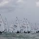 gabriella kidd disputa mundial laser radial ilca-6 em mar del plata, argentina vaga olímpica corrida olímpica pré-olímpico vela